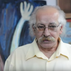 Hassan Sharif on his art, at The Flying House, UAE (2010).