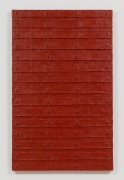 Red Stack, 2015, Oil and mixed media on canvas