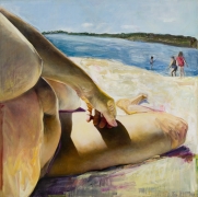 Beachbody (1985) Oil on canvas
