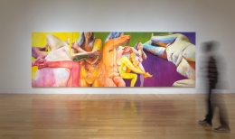 Installation view:&nbsp;Joan Semmel: Skin in the Game, Pennsylvania Academy of the Fine Arts