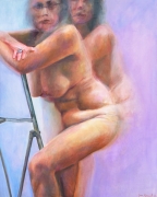 Step-Ladder, 2008, Oil On Canvas
