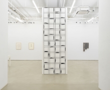 Hassan Sharif: Semi-Systems, installation view, Alexander Gray Associates (2018)