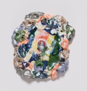 Tina, 2014, Colored porcelain and glaze