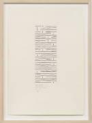 One to Thirteen, 2008, Ink and pencil on paper