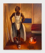 White Gown, 1994, Oil on canvas