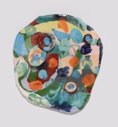 Jenny, 2014, Colored porcelain and glaze