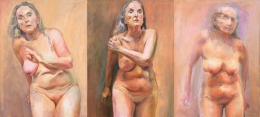 Triptych, 2009, Oil On Canvas