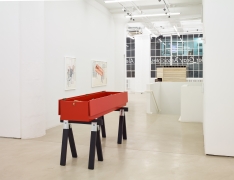 Siah Armajani, installation view, Alexander Gray Associates, 2016