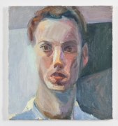 Self Portrait with No Right Ear, 1985, Oil on canvas