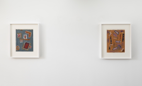 Betty Parsons:&nbsp;1950s Works on Paper, Installation view