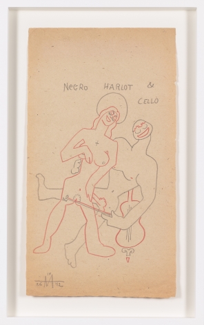 Untitled (1942) Colored pencil on paper