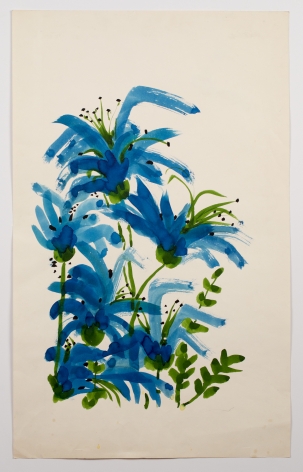 Wild Lillies, from the &quot;Florals&quot; series [024], c. 1973, Watercolor On Paper