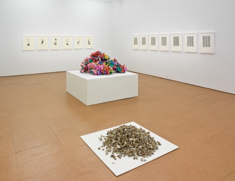 Hassan Sharif, Installation view, Alexander Gray Associates, 2012