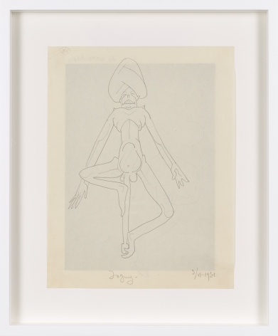 Untitled (1931) Graphite on paper
