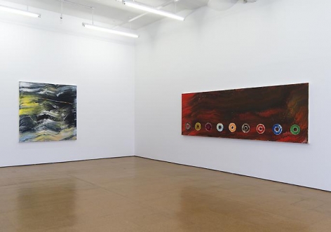 Jack Whitten Installation view, Alexander Gray Associates (2013)