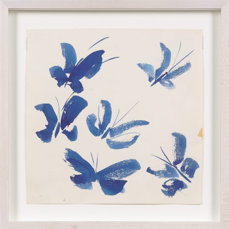 Untitled, from the Butterflies&nbsp;series, c. 1977, Watercolor on paper