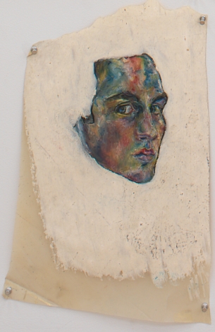 Untitled II, 1976, Oil pastel on vellum