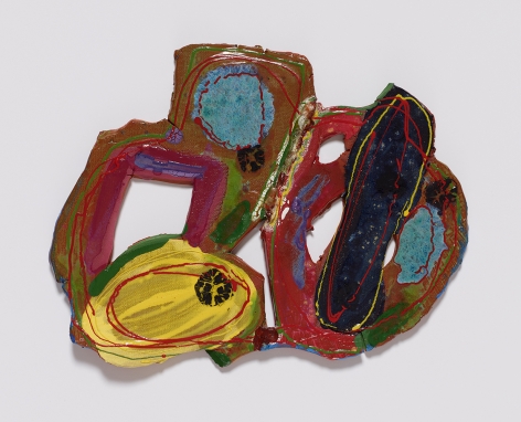 Polly Apfelbaum,&nbsp;Yoko, 2016, Ceramic and glaze