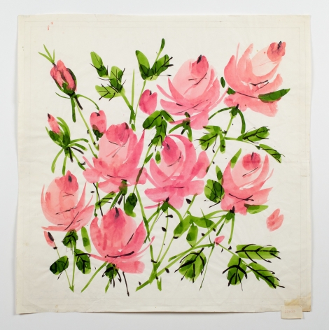American Beauty, from the &quot;Florals&quot; series [021], c. 1972, Watercolor On Paper
