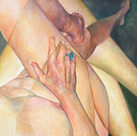 Crossed Legs, 2011, Oil on canvas