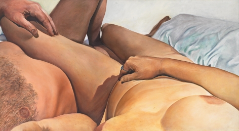 Touch (1977) Oil on canvas