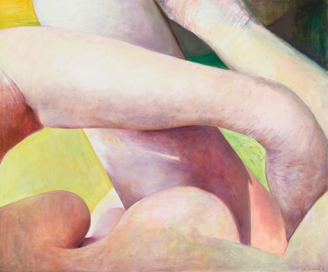 Crossed Limbs, 2016, Oil on canvas